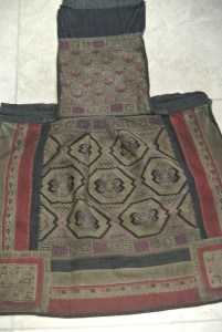 vintage Chinese Minority textile - detail
