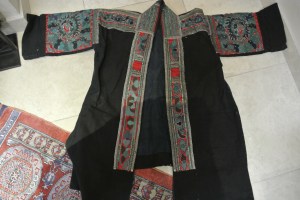vintage Chinese Minority textile - detail jacket