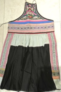vintage Chinese Minority textile - detail