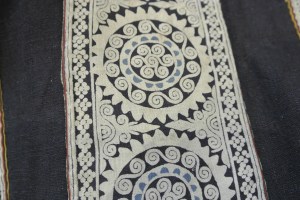 vintage Chinese Minority textile - detail