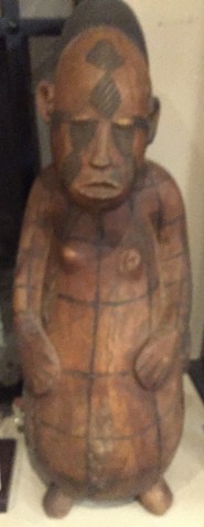 Wood Mangbetu Sculpture Couple